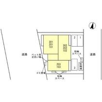 Ｃｅｒｉｓｉｅｒ　Ⅱ 201 ｜ 埼玉県越谷市中町（賃貸アパート2LDK・2階・52.55㎡） その3