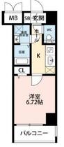 兵庫県姫路市古二階町（賃貸マンション1K・8階・24.60㎡） その2