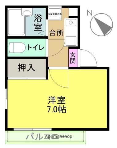 同じ建物の物件間取り写真 - ID:207001204162