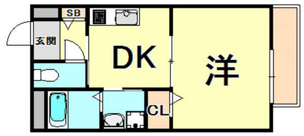 兵庫県宝塚市仁川北２丁目(賃貸アパート1DK・2階・30.24㎡)の写真 その2