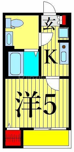 ソラーレ 102｜東京都葛飾区高砂７丁目(賃貸アパート1K・1階・20.00㎡)の写真 その2