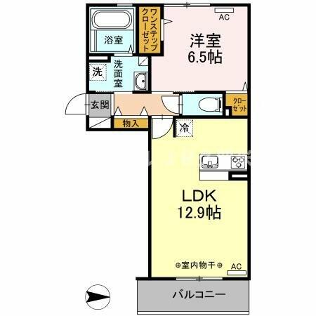 同じ建物の物件間取り写真 - ID:240026780070