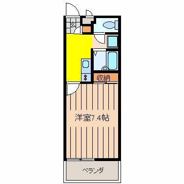 クレイノダイショウハウスⅡ｜沖縄県那覇市字仲井真(賃貸マンション1K・2階・23.50㎡)の写真 その2