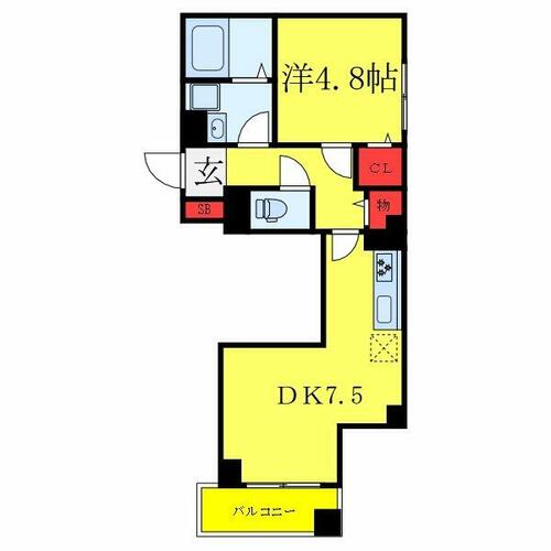 同じ建物の物件間取り写真 - ID:213100787935