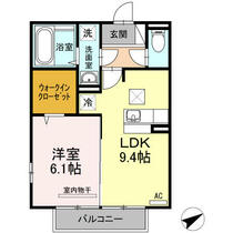 エンゼルハイムⅢ　Ａ棟 103 ｜ 大分県別府市鶴見（賃貸アパート1LDK・1階・40.29㎡） その2