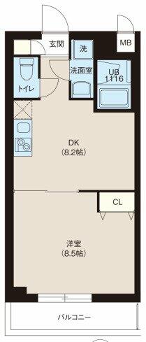 同じ建物の物件間取り写真 - ID:213100794769