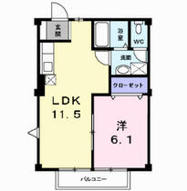 ライフ・ステージ 102 ｜ 福島県本宮市本宮字東町裏（賃貸アパート1LDK・1階・40.04㎡） その2