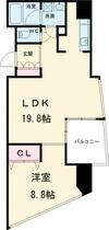 フェリシアス  ｜ 栃木県宇都宮市陽東３丁目（賃貸マンション1LDK・2階・57.46㎡） その2