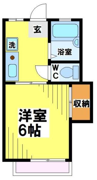 東京都調布市飛田給３丁目(賃貸アパート1K・2階・21.00㎡)の写真 その2