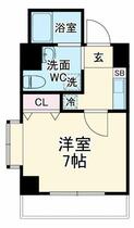 埼玉県さいたま市南区別所１丁目（賃貸マンション1K・8階・22.95㎡） その2