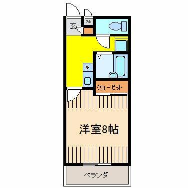 沖縄県宜野湾市大謝名２丁目(賃貸マンション1K・2階・26.71㎡)の写真 その15