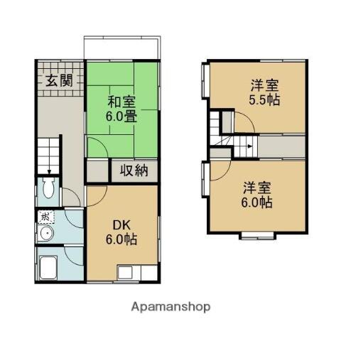 同じ建物の物件間取り写真 - ID:238007062166