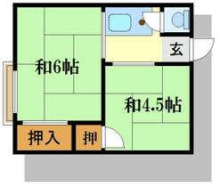 東京都江戸川区東瑞江２丁目（賃貸アパート2K・2階・24.00㎡） その2