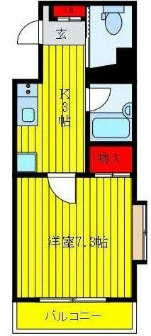 同じ建物の物件間取り写真 - ID:213100786374