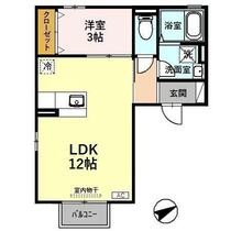 エクセレント 201 ｜ 石川県金沢市高畠２丁目（賃貸アパート1LDK・2階・37.14㎡） その2