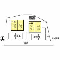 セジュールゆいＢ棟 103 ｜ 福岡県久留米市荒木町荒木（賃貸アパート1LDK・1階・31.97㎡） その3