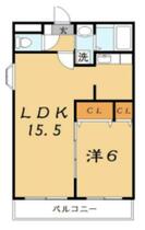 ロータス妙典  ｜ 千葉県市川市下新宿（賃貸マンション1LDK・1階・46.07㎡） その2