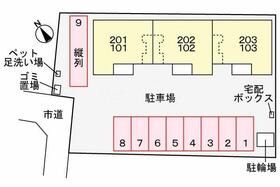 グランドール  ｜ 茨城県水戸市大塚町（賃貸アパート2LDK・2階・59.16㎡） その13