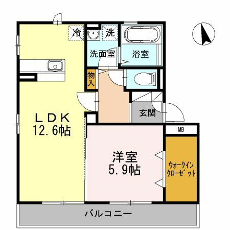 同じ建物の物件間取り写真 - ID:214054994523