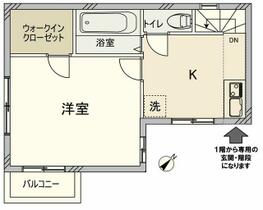 ＫＵＷＡ　ＨＯＵＳＥ  ｜ 東京都中野区沼袋３丁目（賃貸アパート1K・2階・27.54㎡） その2