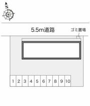 レオパレス花鳥風月 107 ｜ 岐阜県各務原市鵜沼朝日町２丁目（賃貸アパート1K・1階・23.72㎡） その3