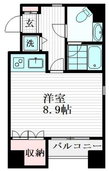 エンゼルピュア高輪｜東京都港区高輪２丁目(賃貸マンション1R・5階・27.74㎡)の写真 その2