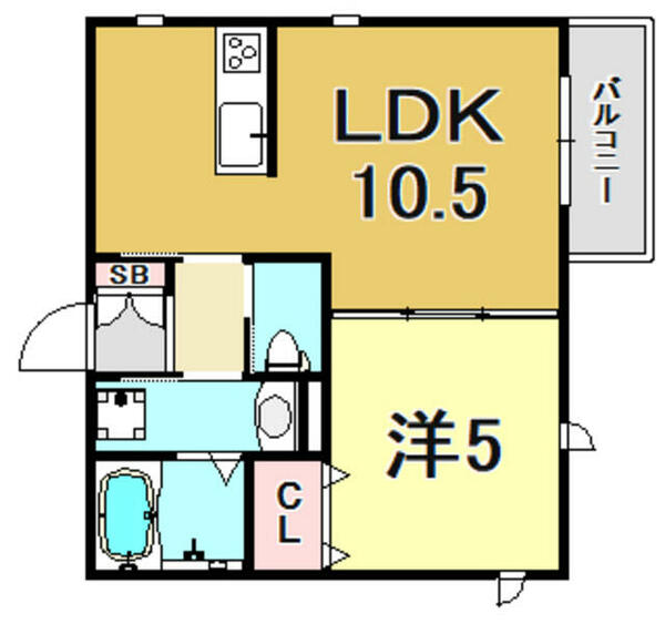 兵庫県西宮市甲子園五番町(賃貸マンション1LDK・1階・39.39㎡)の写真 その2