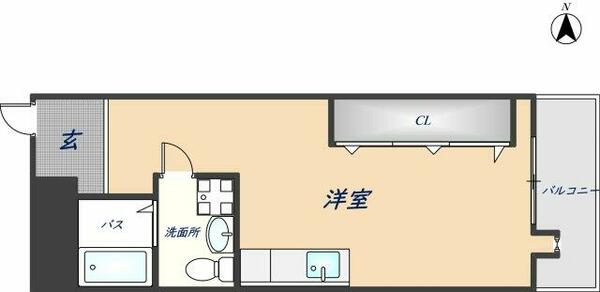 メゾン寿 102｜大阪府東大阪市東豊浦町(賃貸マンション1R・1階・28.00㎡)の写真 その2