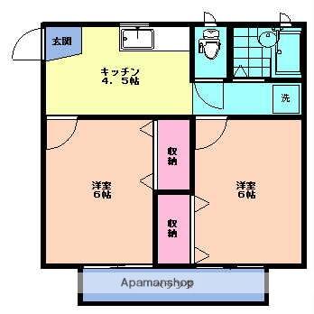 同じ建物の物件間取り写真 - ID:203001985657