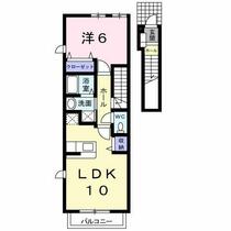 埼玉県三郷市彦野１丁目（賃貸アパート1LDK・2階・42.37㎡） その2