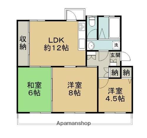 同じ建物の物件間取り写真 - ID:238007067347