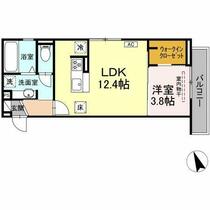 Ｄ－ｃｈａｍｂｒｅ　伊倉 102 ｜ 三重県四日市市伊倉２丁目（賃貸アパート1LDK・1階・41.46㎡） その1