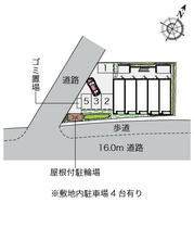 レオネクストアズールぐみのき  ｜ 大阪府大阪狭山市東茱萸木１丁目（賃貸アパート1K・1階・23.72㎡） その3