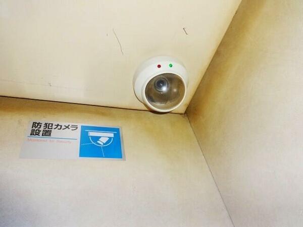 画像15:防犯カメラ付きのエレベーターです。
