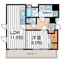 大阪府大阪市阿倍野区西田辺町１丁目（賃貸マンション1LDK・6階・46.86㎡） その2