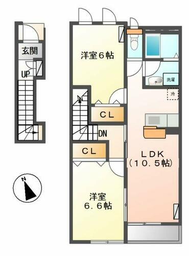 同じ建物の物件間取り写真 - ID:212041973102