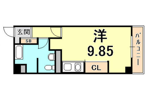 同じ建物の物件間取り写真 - ID:228047493805