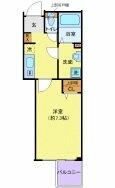 東京都北区赤羽西１丁目(賃貸マンション1K・3階・26.52㎡)の写真 その2