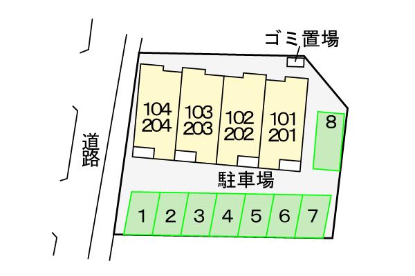 兵庫県姫路市広畑区西蒲田(賃貸アパート1R・1階・30.83㎡)の写真 その16