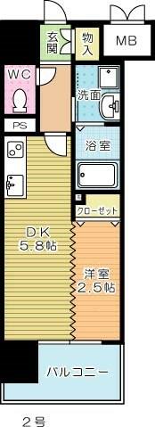 同じ建物の物件間取り写真 - ID:240028352757