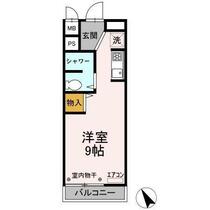 サザンクロスハイム 301 ｜ 千葉県市川市南八幡５丁目（賃貸アパート1R・3階・19.95㎡） その2