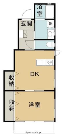 エヌシャンテⅠ 102｜香川県丸亀市土器町西７丁目(賃貸アパート1DK・1階・43.88㎡)の写真 その2