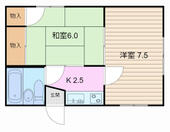 四日市市新浜町 2階建 築49年のイメージ