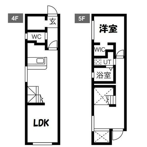 ＬｅＧｉｏｉｅ太閤通駅２の間取り