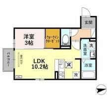 ランプロスⅡ 103 ｜ 石川県金沢市高畠１丁目（賃貸アパート1LDK・1階・34.76㎡） その2