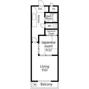 新日ビル豊明マンション 205｜愛知県豊明市間米町榎山(賃貸マンション2K・2階・39.39㎡)の写真 その2