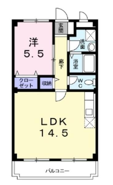 ニューマリッチ伊藤｜埼玉県東松山市御茶山町(賃貸マンション1LDK・3階・48.50㎡)の写真 その2