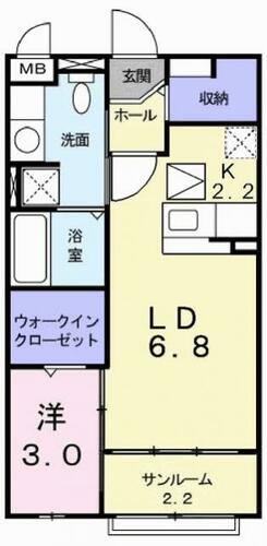 同じ建物の物件間取り写真 - ID:228047935391