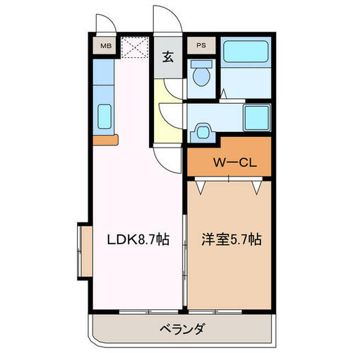 同じ建物の物件間取り写真 - ID:224004764816