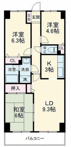 同じ建物の物件間取り写真 - ID:214055632695